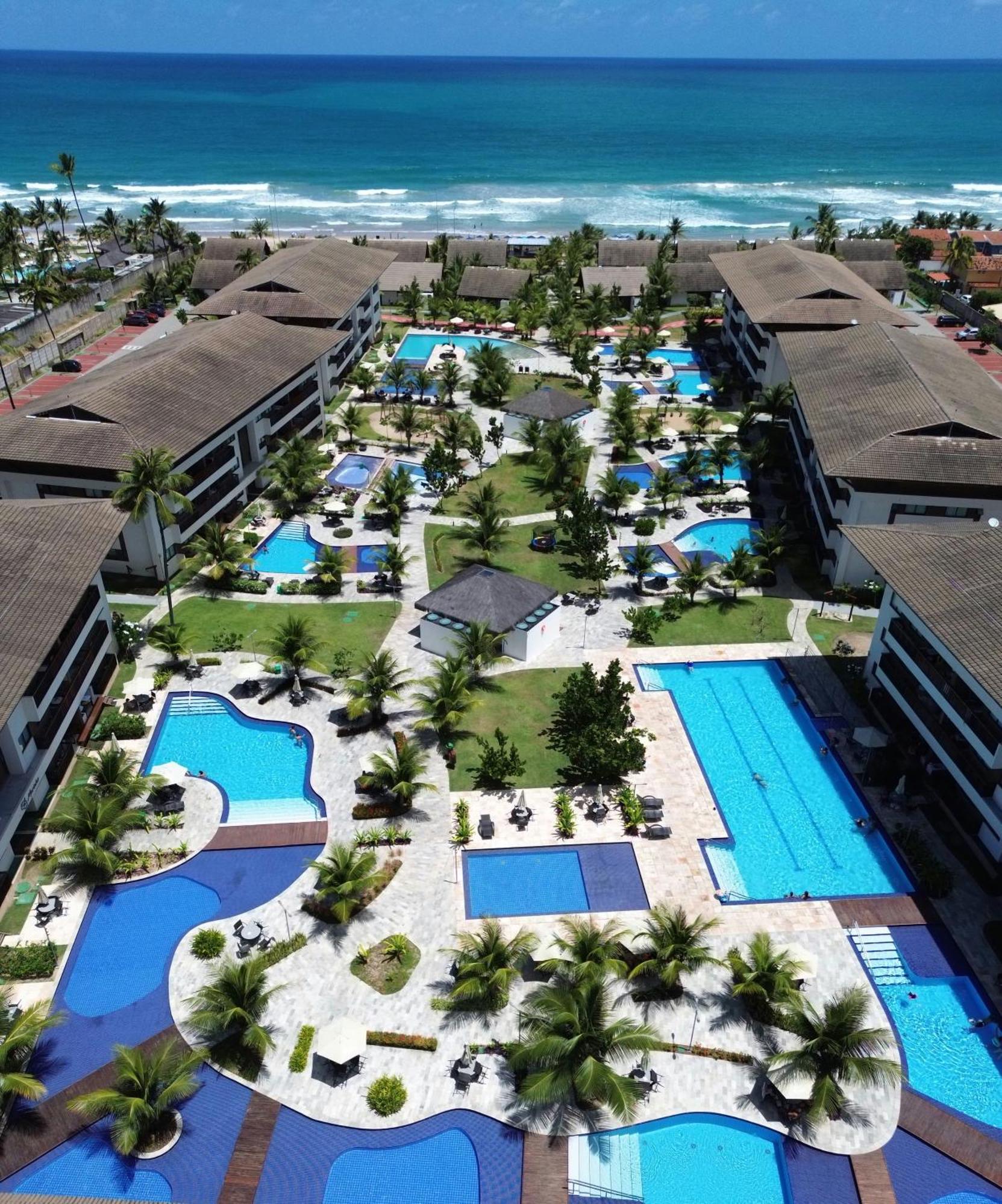 Cupe Beach Living Resort Beira Mar Porto De Galinhas Flat Luxo Sofisticado 3Qts Kültér fotó