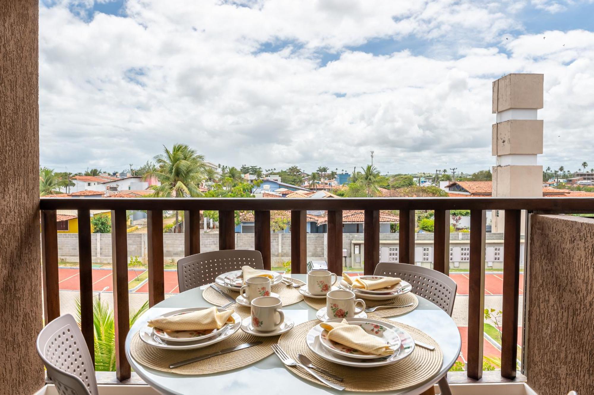 Cupe Beach Living Resort Beira Mar Porto De Galinhas Flat Luxo Sofisticado 3Qts Kültér fotó