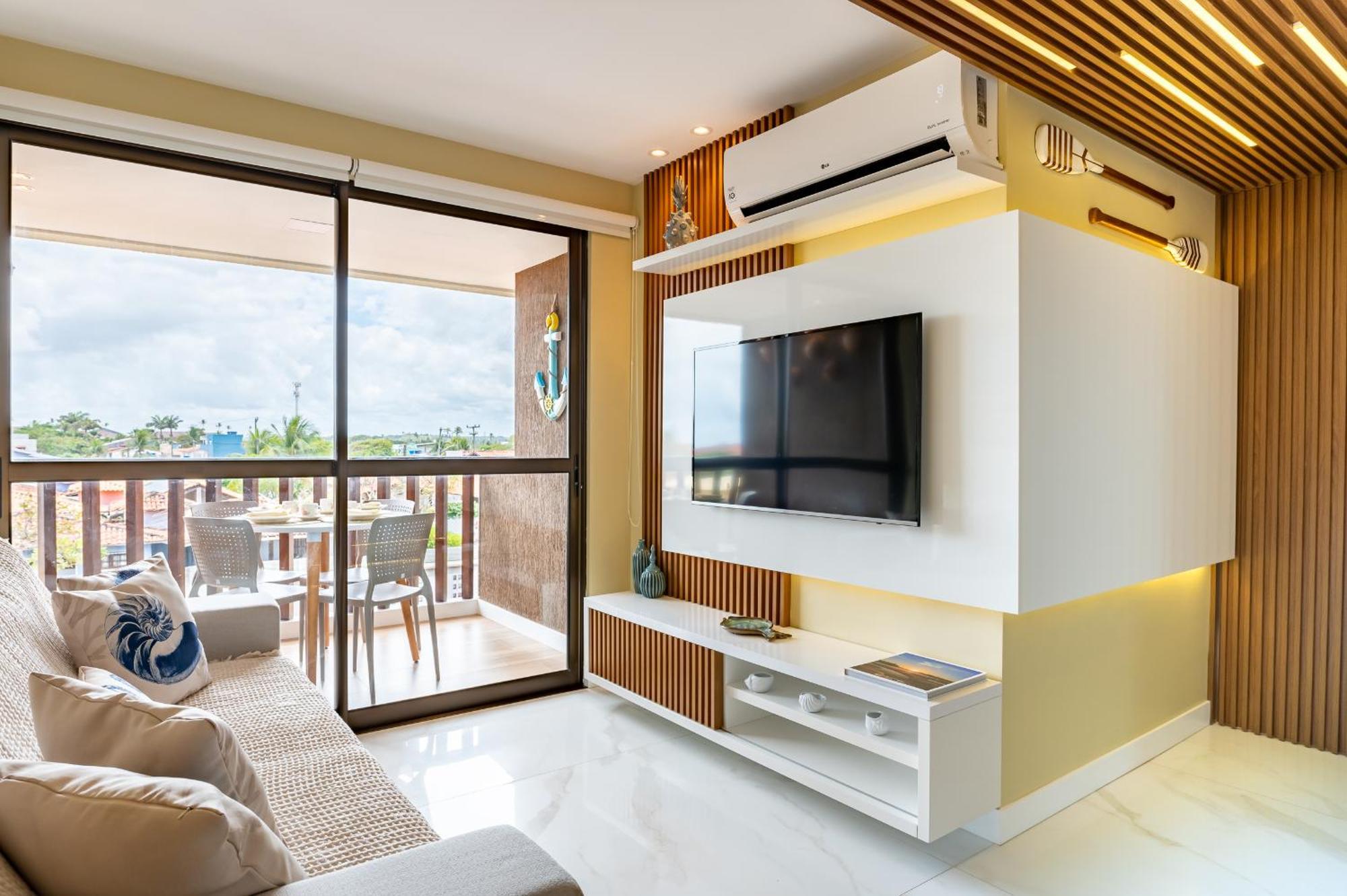 Cupe Beach Living Resort Beira Mar Porto De Galinhas Flat Luxo Sofisticado 3Qts Kültér fotó
