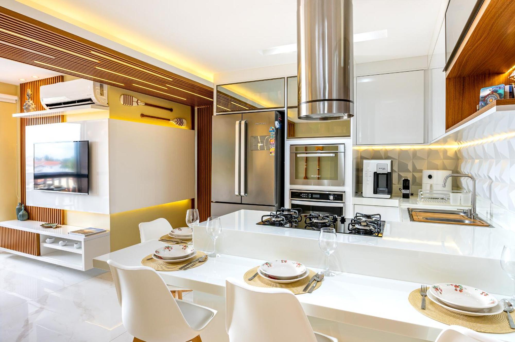 Cupe Beach Living Resort Beira Mar Porto De Galinhas Flat Luxo Sofisticado 3Qts Kültér fotó