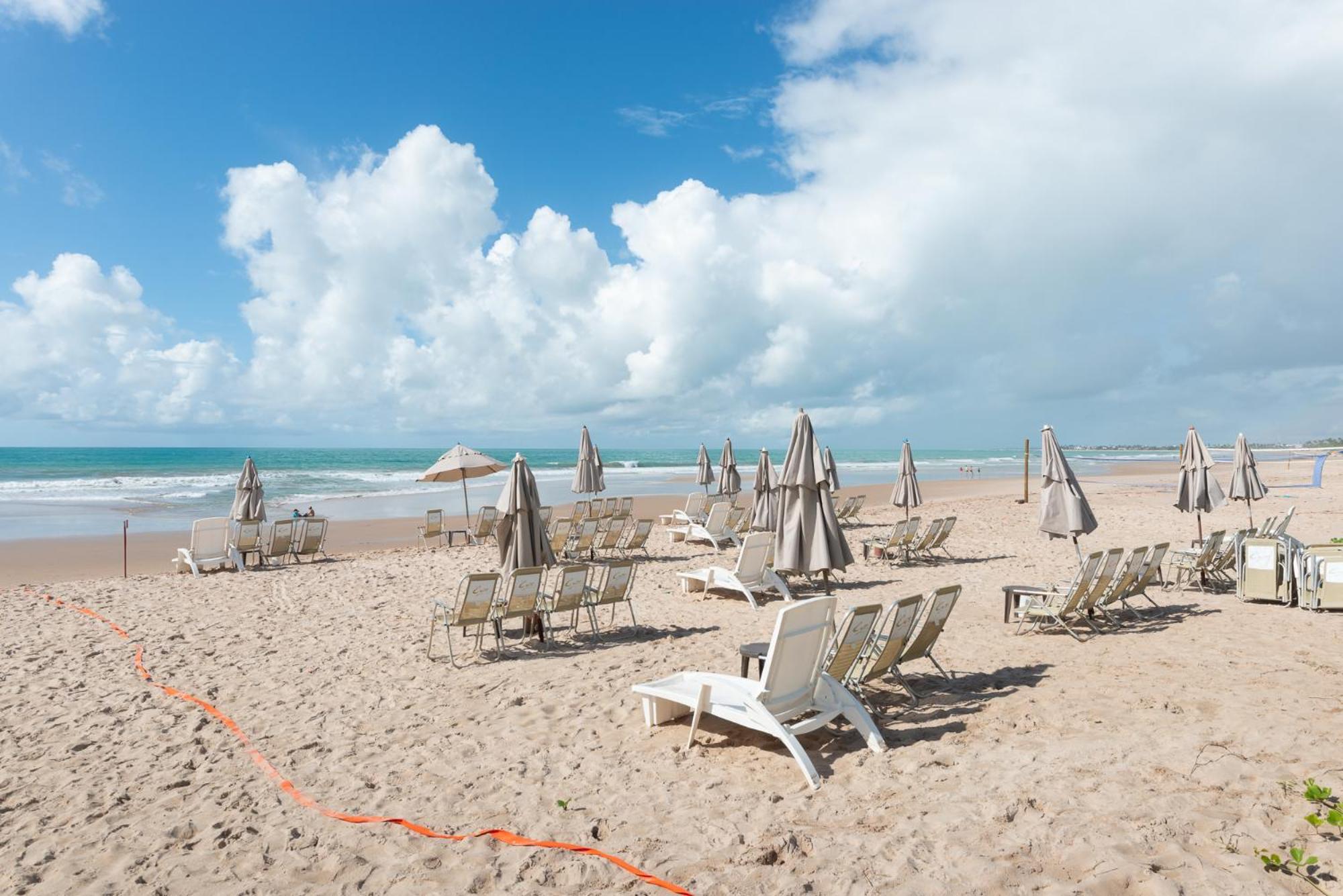 Cupe Beach Living Resort Beira Mar Porto De Galinhas Flat Luxo Sofisticado 3Qts Kültér fotó